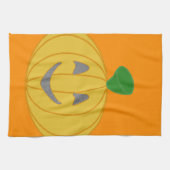 Pumpkin Orange Kitchen Handtücher (Horizontal)