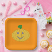 Pumpkin Orange Pappteller (Party)