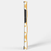 Pumpkin Orange Pinwheels Samsung Galaxy Hülle (Rechte Seite)