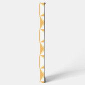 Pumpkin Orange Pinwheels Samsung Galaxy Hülle (Linke Seite)