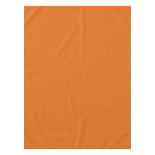 Pumpkin Orange Tischdecke (Vorderseite)