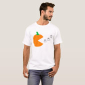 PUMPKIN PAC GHOSTS HALLOWEEN SPASS T-Shirt (Vorne ganz)