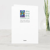 Pumpkin Pair Grußkarte Dankeskarte (Rückseite)