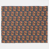 Pumpkin Pals Fleecedecke (Vorderseite (Horizontal))