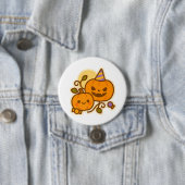Pumpkin Pals - Kawaii Halloween Button (Beispiel)