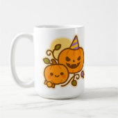 Pumpkin Pals - Kawaii Halloween Kaffeetasse (Links)