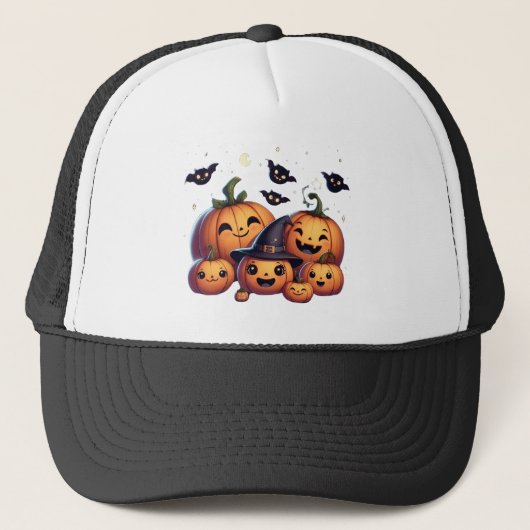 Pumpkin Pals Truckerkappe (Vorderseite)