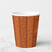 Pumpkin Paper Cups Pappbecher (Vorderseite)