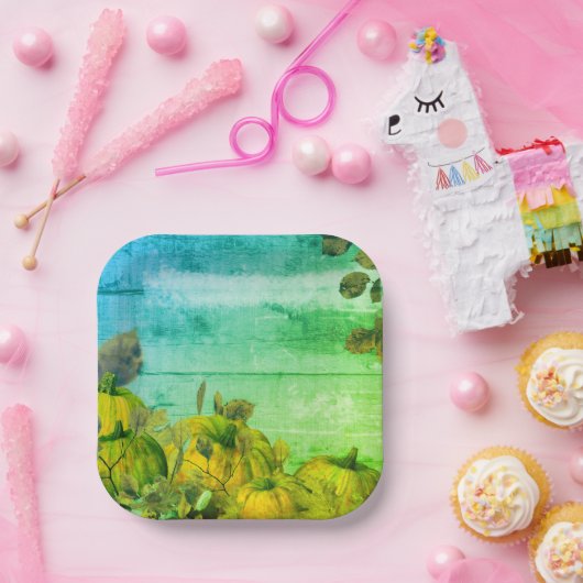 Pumpkin-Papierplatte Pappteller (Party)