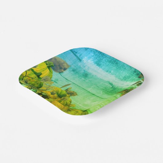 Pumpkin-Papierplatte Pappteller (Gewinkelt)