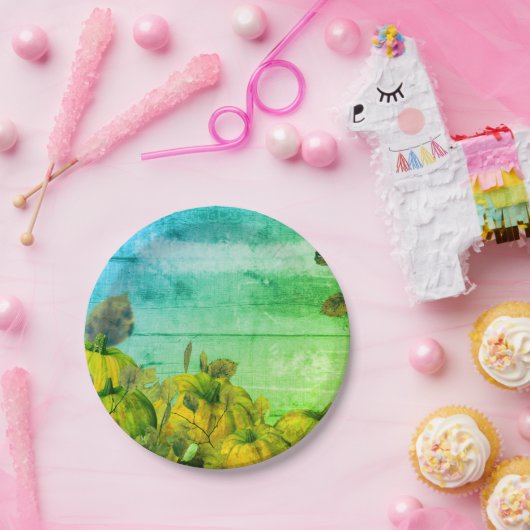 Pumpkin-Papierplatte Pappteller (Party)