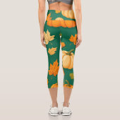 Pumpkin Parade Capri Leggings (Rückseite)
