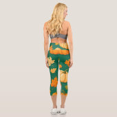 Pumpkin Parade Capri Leggings (Rückseite)
