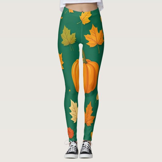 Pumpkin Parade Leggings (Vorderseite)