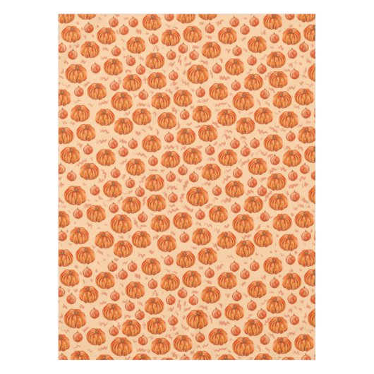 Pumpkin Party pattern Tablecloth Tischdecke (Vorderseite)
