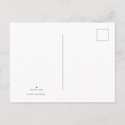 Pumpkin Party Postcard Einladungspostkarte (Rückseite)