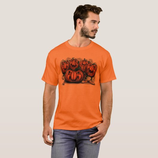 Pumpkin-Party T-Shirt (Vorne ganz)