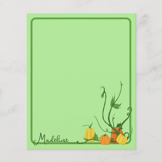 Pumpkin Patch (Vorderseite)