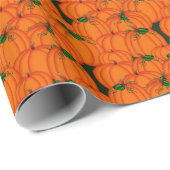Pumpkin Patch 1-Halloween-Geschenkpapier Geschenkpapier (Rolleneckpunkt)