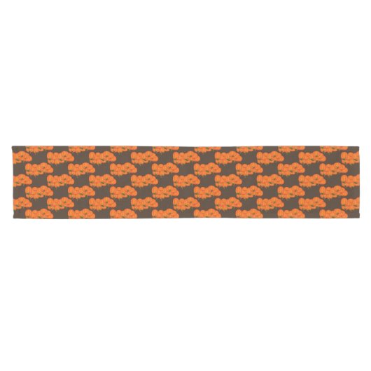 Pumpkin Patch-2-COTTON TABLE RUNNER 14x72in Kurzer Tischläufer (Horizontal)