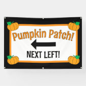 Pumpkin Patch Arrow Banner (Horizontal)