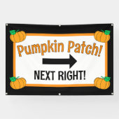 Pumpkin Patch Arrow Banner (Horizontal)