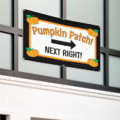 Pumpkin Patch Arrow Banner (Äußeres Gebäude)