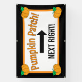 Pumpkin Patch Arrow Banner (Vertikal)