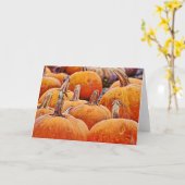 Pumpkin Patch Art Note Card Karte (Gelbe Blume)