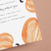 Pumpkin Patch Baby Dusche Einladung