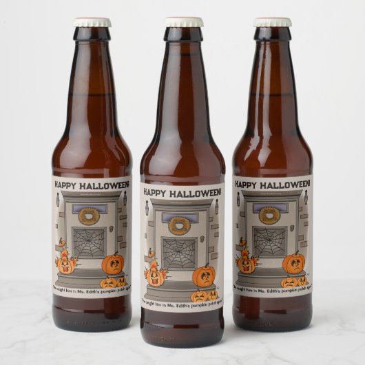 Pumpkin Patch Bierflaschenetikett (Flaschen)