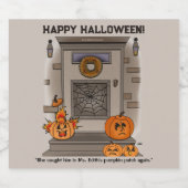 Pumpkin Patch Bierflaschenetikett (Einzelnes Label)