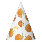 Pumpkin Patch Butterfly Herbstlaubs Geburtstag Partyhütchen (Rückseite)