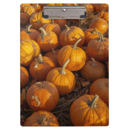Pumpkin Patch Clipboard Klemmbrett