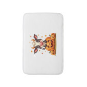Pumpkin Patch Cow Badematte (Vorderseite Vertikal)