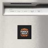 Pumpkin Patch Crew Funny Pumpkin Patch Squad Danke Magnet (In Situ (Geschirrspüler))