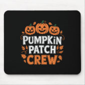 Pumpkin Patch Crew Funny Pumpkin Patch Squad Danke Mousepad (Vorne)