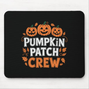 Pumpkin Patch Crew Funny Pumpkin Patch Squad Danke Mousepad