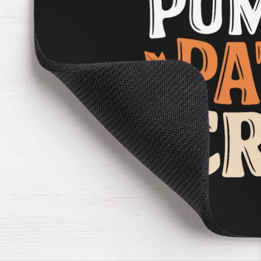 Pumpkin Patch Crew Funny Pumpkin Patch Squad Danke Mousepad (Ecke)