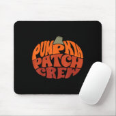Pumpkin Patch Crew Funny Pumpkin Patch Squad Danke Mousepad (Mit Mouse)