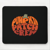 Pumpkin Patch Crew Funny Pumpkin Patch Squad Danke Mousepad (Vorne)