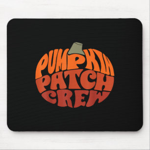 Pumpkin Patch Crew Funny Pumpkin Patch Squad Danke Mousepad