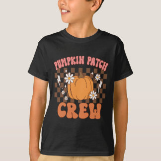 Pumpkin Patch Crew Funny Pumpkin Patch Squad Danke T-Shirt