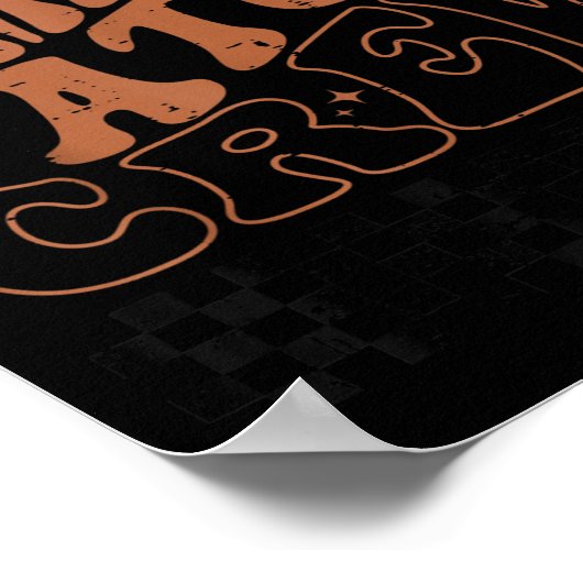 Pumpkin Patch Crew Halloween Pumpkin Patch Fall Fa Poster (Ecke)