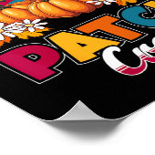 Pumpkin Patch Crew Kids Herbst Erntedank H Poster (Ecke)