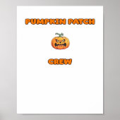 Pumpkin Patch Crew Matching Fall Outfits Classic T Poster (Vorne)