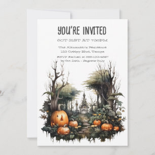 Pumpkin Patch Custom Einladung