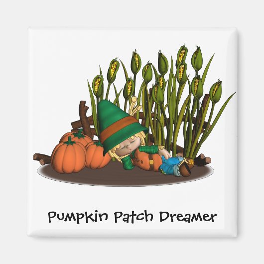 Pumpkin Patch Dreamer Magnet (Vorne)