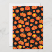 Pumpkin Patch Einladung (Rückseite)