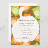 Pumpkin Patch Erntedank Party Einladungen (Vorne/Hinten)